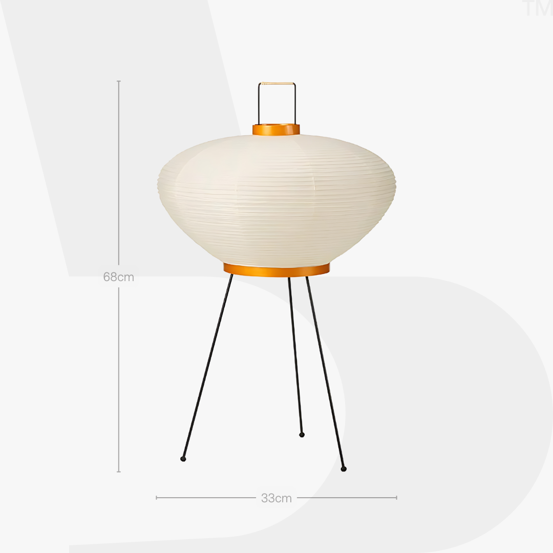 Washi 9A Lantern Floor Lamp