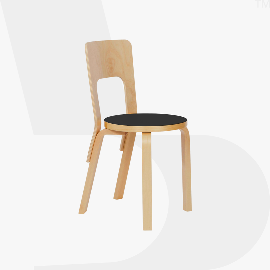 Alvar Aalto Dining Chair 66