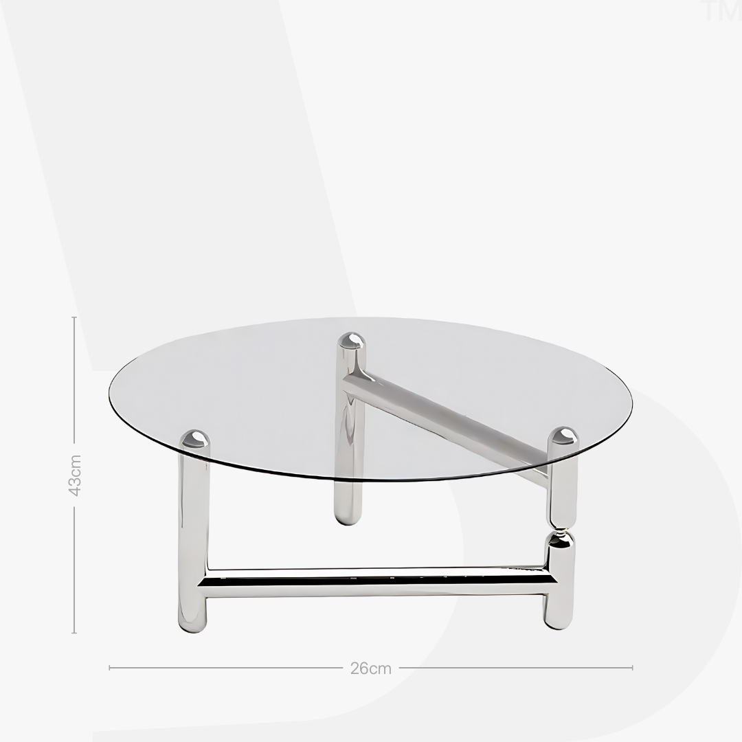 Bubble Glass Side Table
