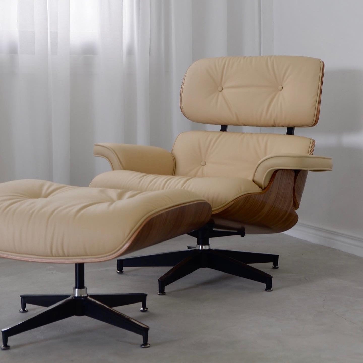 Eames Lounge Chair & Ottoman Set
