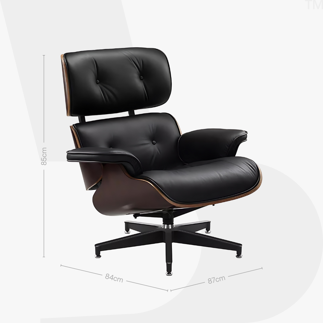 Eames Lounge Chair & Ottoman Set