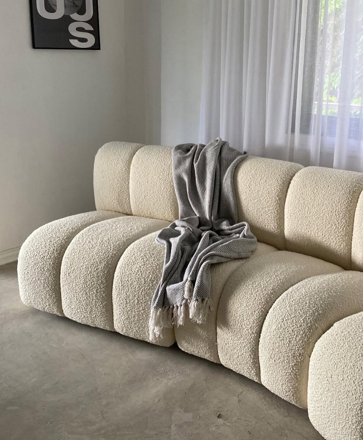 Channel Back Sofa