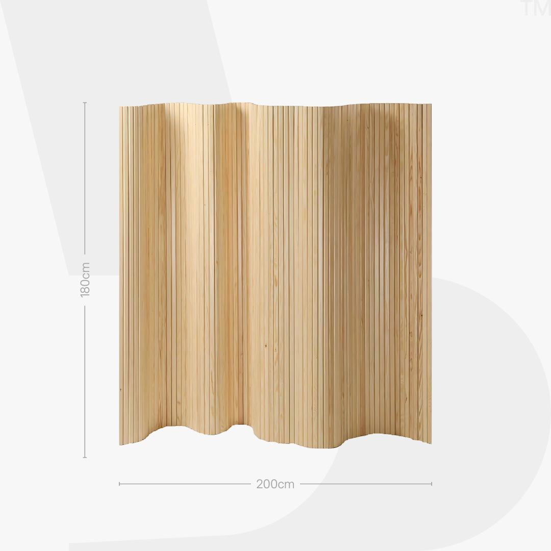 Pine Foldable Plywood Screen