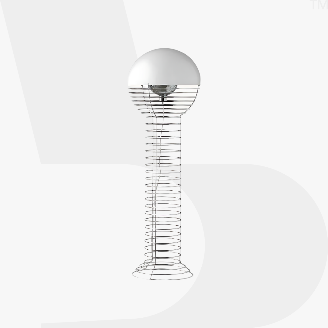 Wire Floor Lamp