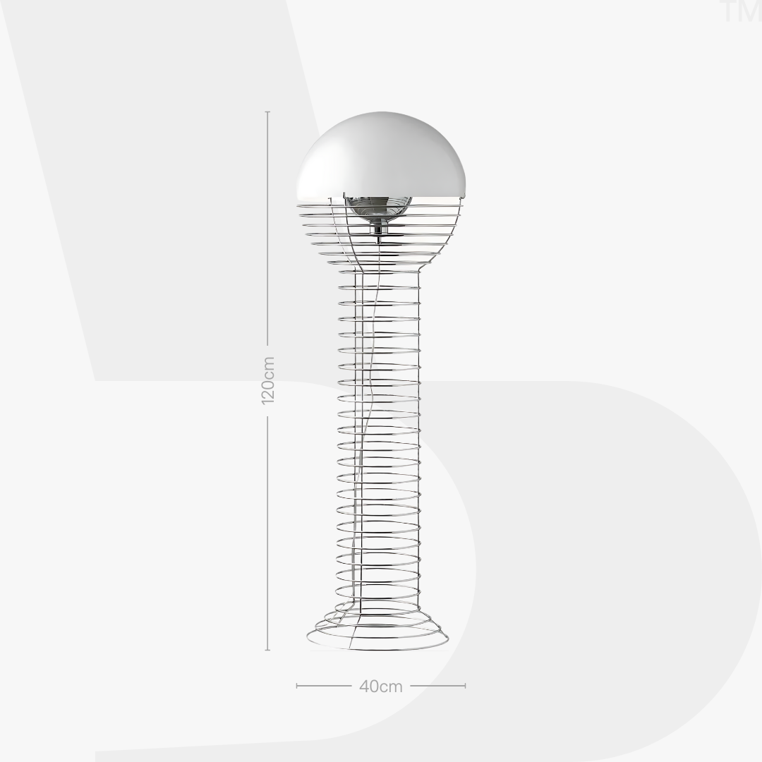 Wire Floor Lamp