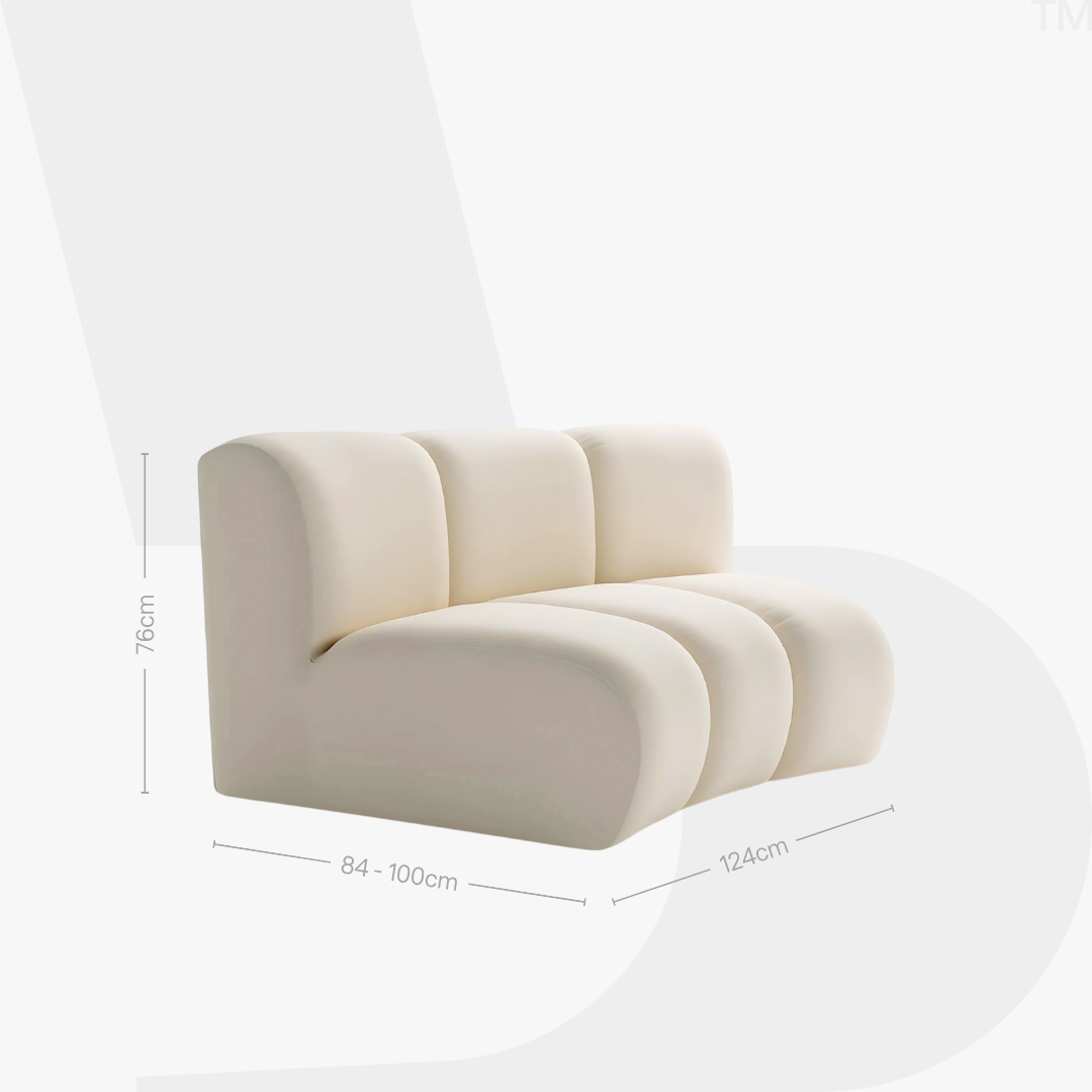 Channel Back Sofa