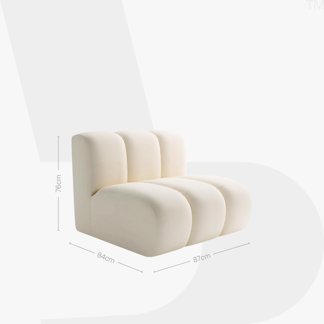 Channel Back Sofa