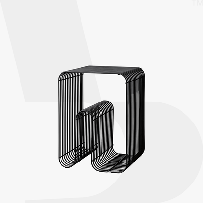 Curva Magazine Stool