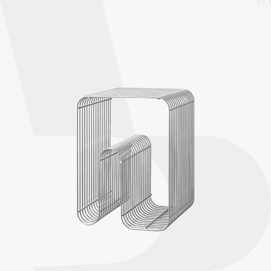 Curva Magazine Stool