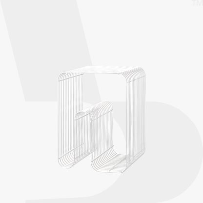Curva Magazine Stool