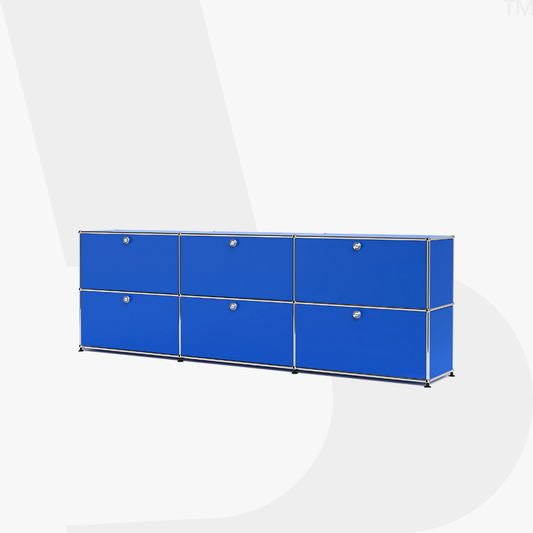 Haller Sideboard — 3-Panel with 6 Drop-down Doors