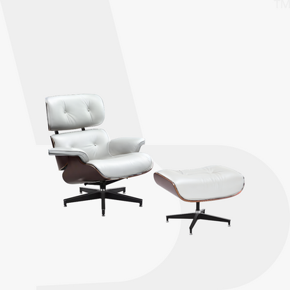 MINIATURE Eames Lounge Chair + Ottoman