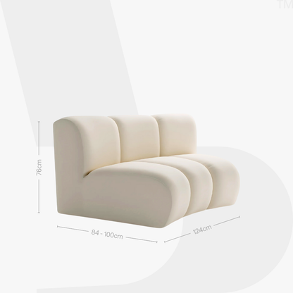 Channel Back Sofa