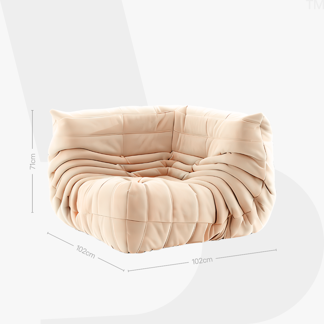 [Actual Reproduction] Togo Sofa — Corner Module